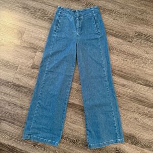 Pilcro Wide Leg Jeans